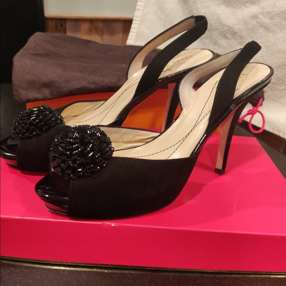 Kate Spade black heels